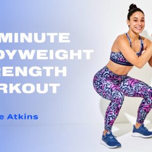 30-Minute No-Equipment Full-Body Strength Workout With Charlee Atkins
