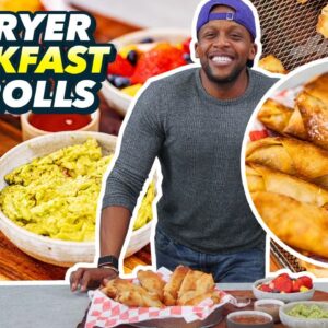 Air Fryer Breakfast Egg Rolls Recipe
