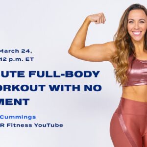 30-Minute Full-Body HIIT Workout With No Equipment With Sydney Cummings