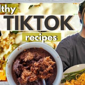 I ONLY Ate TikTok Recipes for a Day (What I Eat in a Day - Vegan)