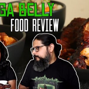 Naga Belly Food Review - Tasting Smoked Pork & Axone (Akhuni)