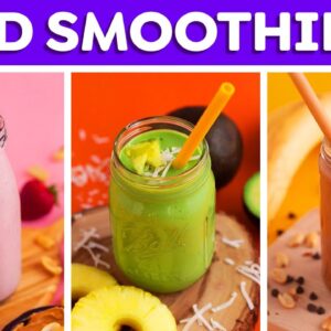 4 Kids Smoothies Recipes + Smoothie Bowls!