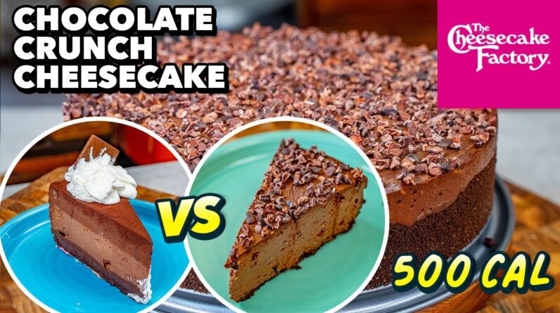 550 Calorie Cheesecake Factory Chocolate Cheesecake - Recipes Reimagined