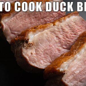 How to cook a duck breast | As good as Gordon Ramsay (if I dare say so)