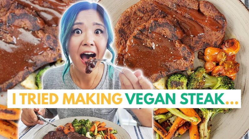 I Tried Making VEGAN STEAK Again...Avant Garde Vegan Recipe