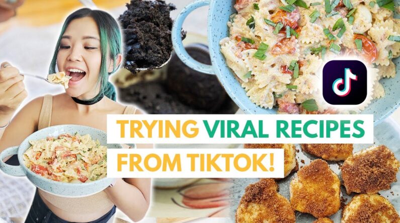 I Tried Viral Recipes From TIKTOK (VEGAN)... Do They Work?