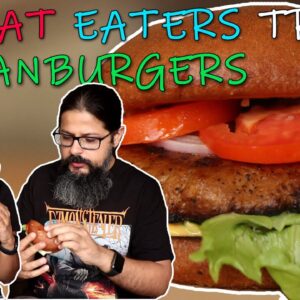 Meat eaters try vegan burgers - Does it pass the taste test?