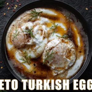 The ULTIMATE Keto Egg recipe | Turkish Poached Eggs in Yogurt