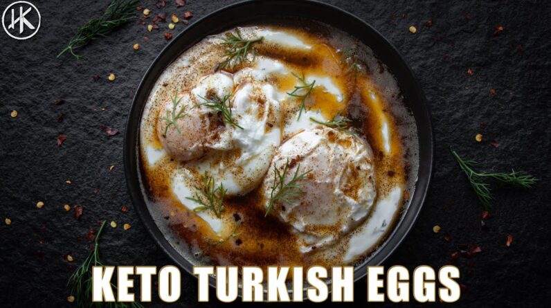 The ULTIMATE Keto Egg recipe | Turkish Poached Eggs in Yogurt