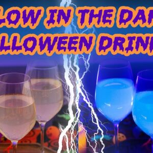 3 Spooky Glow-in-the-Dark Halloween Drinks!