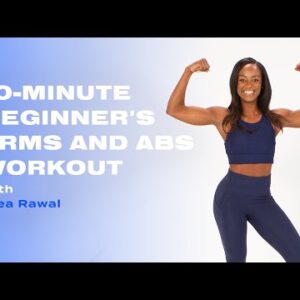 10-Minute Beginner Arms and Abs Workout With Project Snatched Founder Drea Rawal