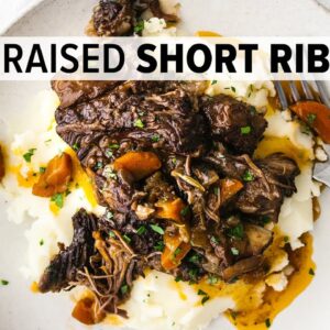 BRAISED SHORT RIBS | seriously tender beef short ribs