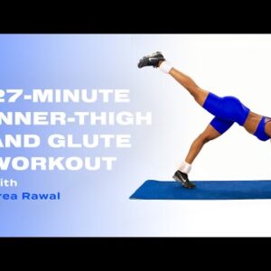 Fire Up Your Glutes With This 27-Minute Ankle-Weights Workout