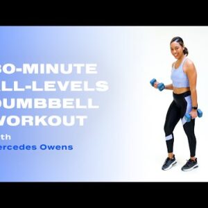Hit Your Strength-Training Goals With This 30-Minute All-Levels Dumbbell Workout | POPSUGAR FITNESS