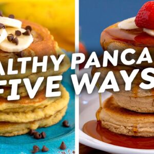 Healthy Pancakes 5 Ways – Oat, Vegan, Keto & More!