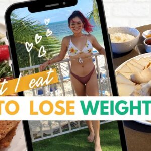HOW I ATE TO LOSE WEIGHT (What I Ate in a Day - Vegan)