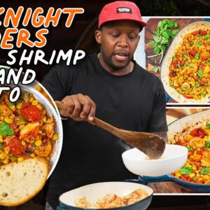 Weeknight Meals - 25-minute Cajun Shrimp, Corn & Tomato