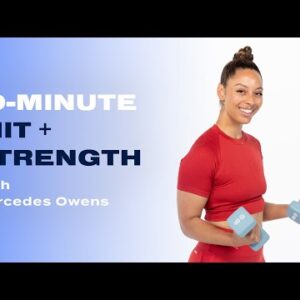 Heat Up Your Workout With This 10-Minute HIIT + Strength Routine