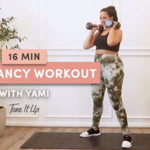 16 MINUTE PREGNANCY WORKOUT WITH YAMI