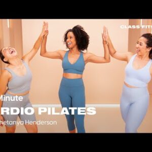 Pilates and Cardio Workout With Khetanya Henderson | POPSUGAR FITNESS