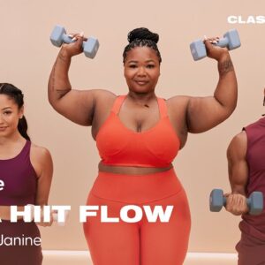 35-Minute HIIT Flow Yoga With Christa Janine | POPSUGAR FITNESS