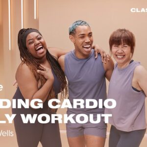10-Minute Simple Standing Cardio Family Workout With Jayen Wells | POPSUGAR FITNESS