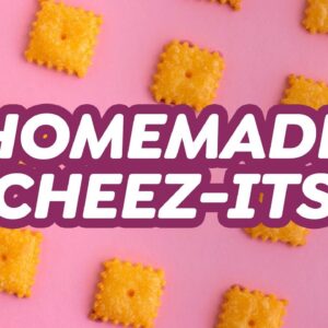 Gluten-Free Homemade Cheez-Its