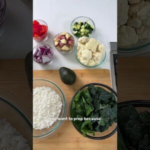 Mix and Match Meal Prep - 5 Foods, 10+ Meals