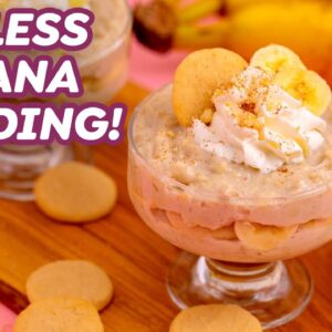 Eggless Banana Pudding + Homemade Vanilla Wafers