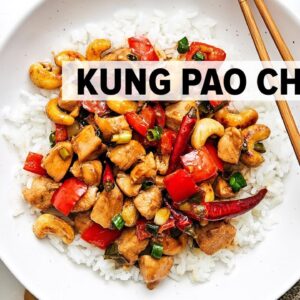 KUNG PAO CHICKEN | I'm obsessed with this stir fry recipe!